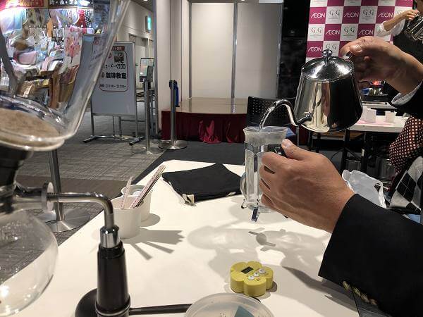 コーヒーの入れ方３種類
