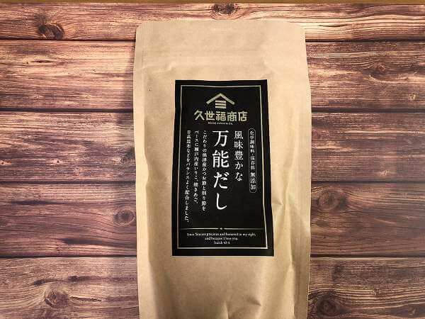 久世福商店の「食べるだし醤油」と「風味豊かな万能だし」